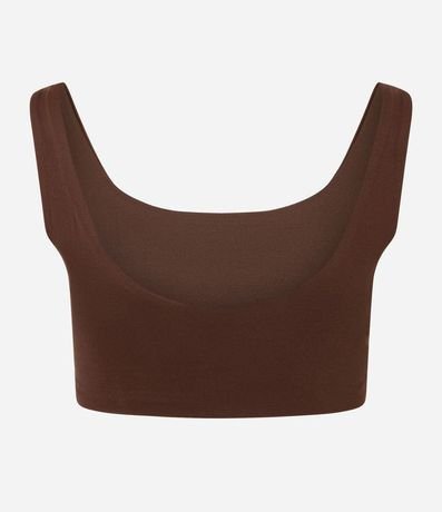 Top Deportivo en Poliamida sin Copa y con Escote Redondo 2