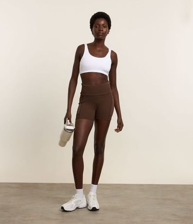 Top Deportivo en Poliamida sin Copa y con Escote Redondo 2