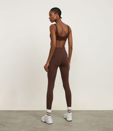 Pantalón Legging Deportivo en Poliamida con Cintura Texturizado 5