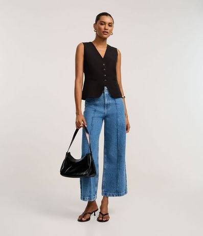 Chaleco Slim Sastre con Escote V y Botones 2