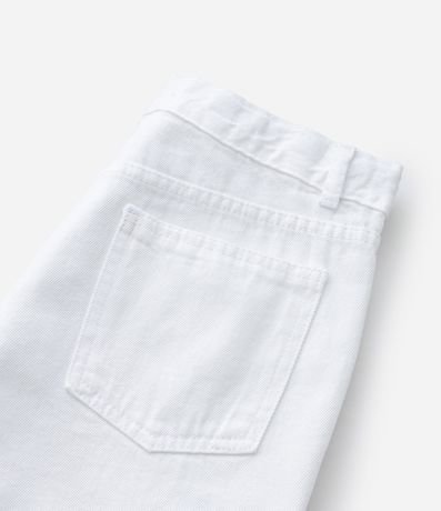 Short Infantil Regular en Jeans con Bordado de Estrellas - Talle 5 a 14 años 4