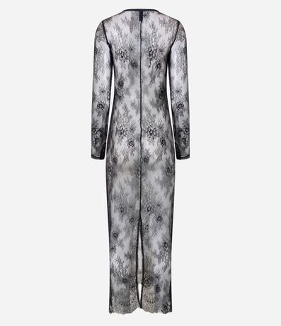 Vestido New Midi en Encaje con Manga Larga 5