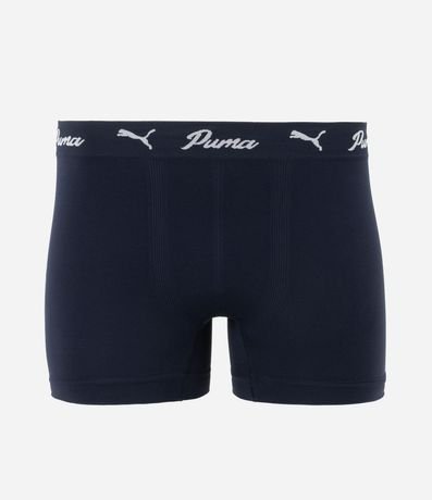 Calzoncillo Boxer en Microfibra con Logo Retrô Puma