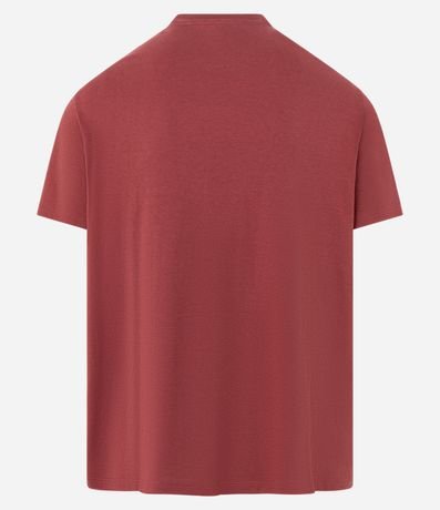 Remera Comfort en Algodón Peruano con Estampa Lettering Ilha 2