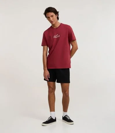 Remera Comfort en Algodón Peruano con Estampa Lettering Ilha 2