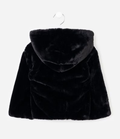 Campera Infantil Fake Fur con Capucha - Talle 1 a 6 años 3