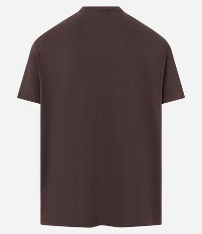 Remera Comfort en Algodón Peruano con Estampa Lettering Outside Division 2