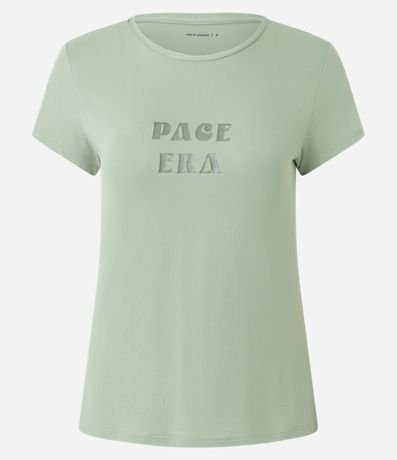 Remera Deportiva con Tecnologia Dry y Estampa Pace 4