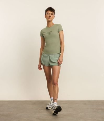 Remera Deportiva con Tecnologia Dry y Estampa Pace 2