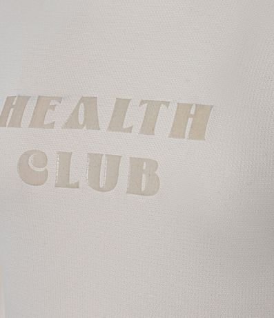 Remera Deportiva con Tecnologia Dry y Lettering Health Club 4