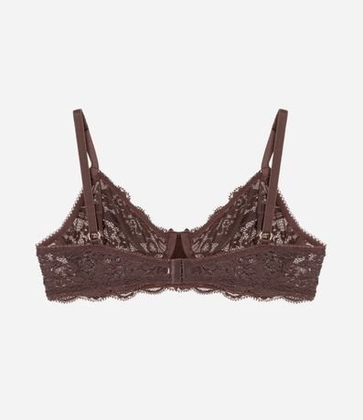 Soutien sin Copa y con Aro en Encaje Floral 6