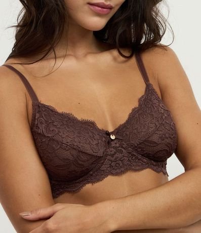 Soutien sin Copa y con Aro en Encaje Floral 3