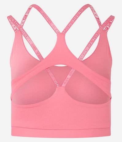 Top Copa Deportivo en Microfibra con Tiras Elásticas Cruzadas en la Espalda 5