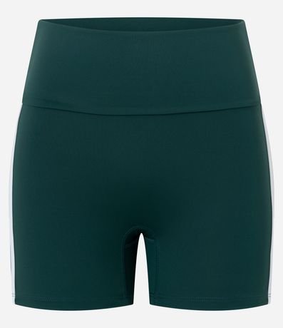 Bermuda Crossfiteira Deportiva con cintura Dobrado y Bies contrastante 7