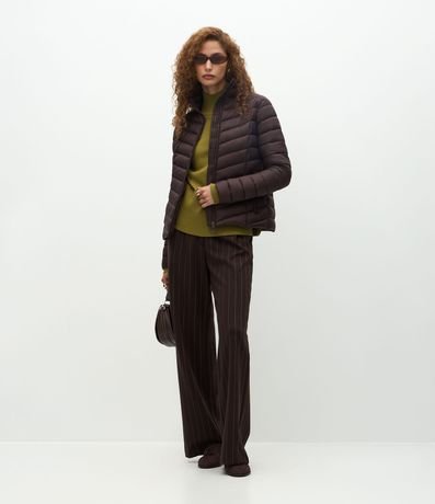 Campera Puffer Ultraligera en Poliamida con Bolsita 2