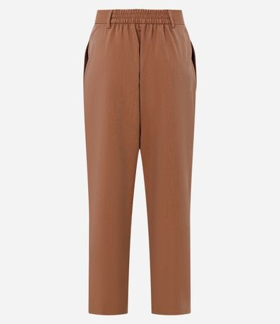 Pantalón Recto Sastrería con Textura y Bolsillos 6