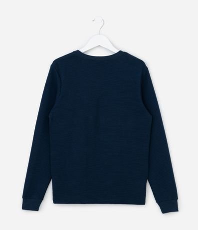 Remera Infantil Texturizada con Etiqueta en la Parte Baja - Talle 5 a 14 años 2