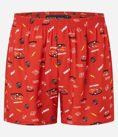 Calzoncillo Boxer de Tela con Estampa Relampago McQueen