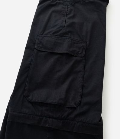 Pantalón Mega Baggy Lisa que se Vuelve Bermuda 10