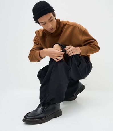 Pantalón Mega Baggy Lisa que se Vuelve Bermuda 4
