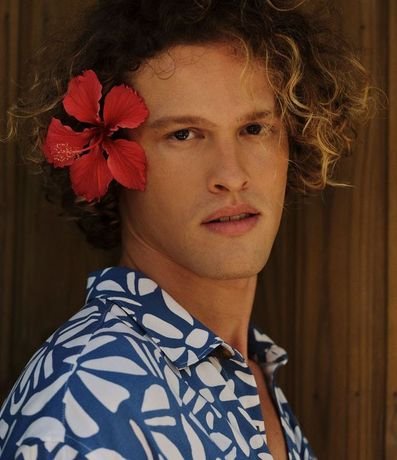 Camisa Relaxed en Viscosa con Estampa Floral 2