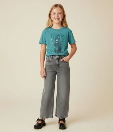 Remera Infantil con Estampa de Wicked Elphaba - Talle 5 a 14 años