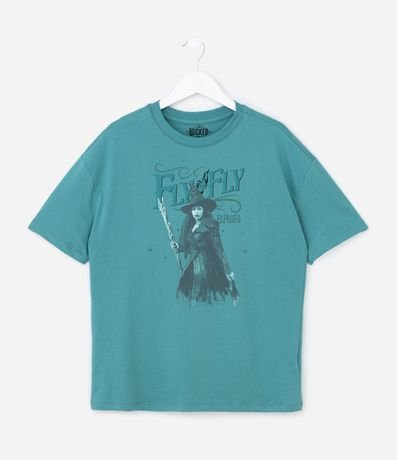 Remera Infantil con Estampa de Wicked Elphaba - Talle 5 a 14 años