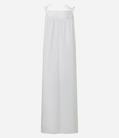 Vestido Midi en Crepé con Asa Cuerda y Estampado Palmeras 6