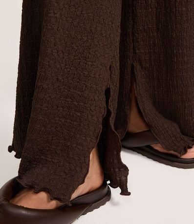 Pantalón Texturizada con Cintura Elástica 3