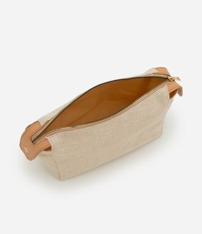 Neceser Rectangular en PU con Textura Canvas 4