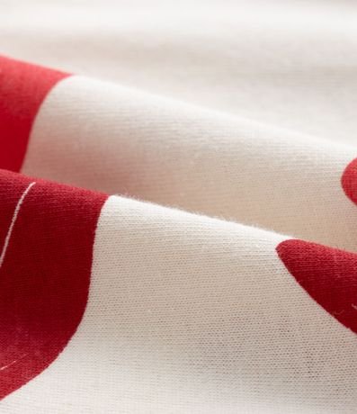 Vestido Infantil en Algodón con Estampa de Corazones - Talle 5 a 14 años 3