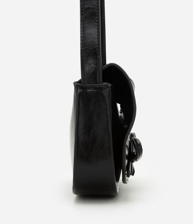 Cartera Infantil Baguette en PU Liso con Lacitos - Talle único 2