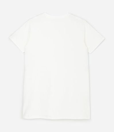 Vestido Corto en Algodón con Brillitos Aplicados Curve & Plus Size 5