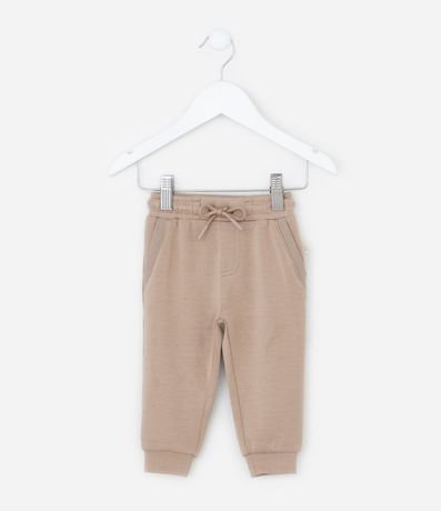 Pantalón Infantil con Cordón Ajustable - Talle RN a 18 Meses