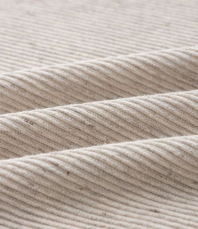 Remera Regular en Algodón con Textura Horizontal 10