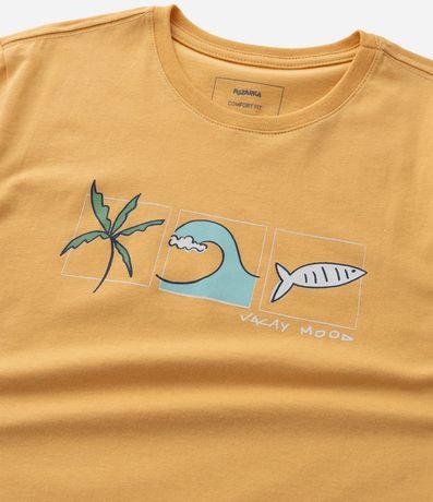 Remera Infantil con Estampa Playa - Talle 5 a 14 años 4
