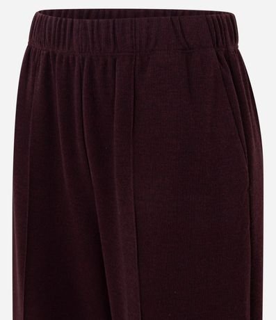 Pantalón Wide Leg en Algodón sin Felpa 6