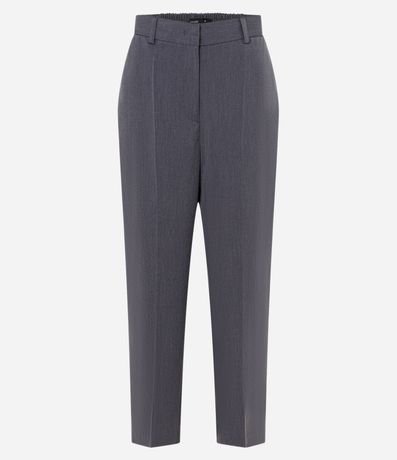 Pantalón Recto Sastrería con Textura y Bolsillos 5