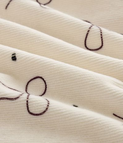 Vestido Infantil con Estampa de Moñitas y Media Can Can – Talle 1 a 5/6 años 8