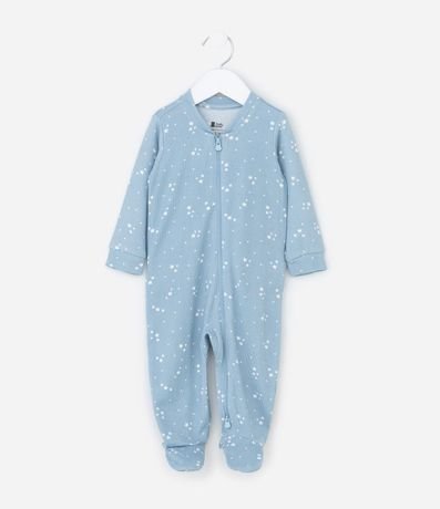 Enterito Infantil en Algodón con Estampado de Estrellas – Talle 0 a 18 Meses 2