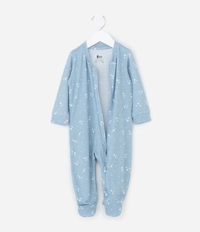 Enterito Infantil en Algodón con Estampado de Estrellas – Talle 0 a 18 Meses 3