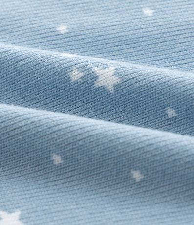 Enterito Infantil en Algodón con Estampado de Estrellas – Talle 0 a 18 Meses 5