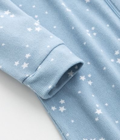 Enterito Infantil en Algodón con Estampado de Estrellas – Talle 0 a 18 Meses 7