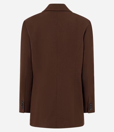 Blazer Alargado en Sastrería con Botones 7