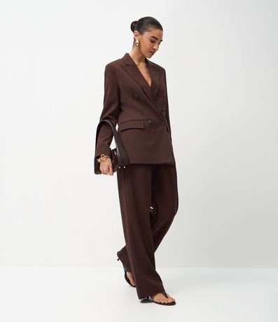 Blazer Alargado en Sastrería con Botones 2