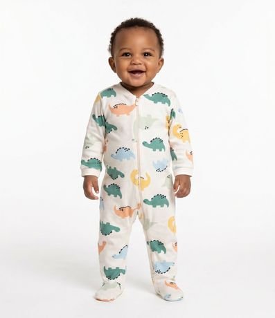 Mono Infantil con Estampado de Dinosauros – Talle RN a 24 Meses