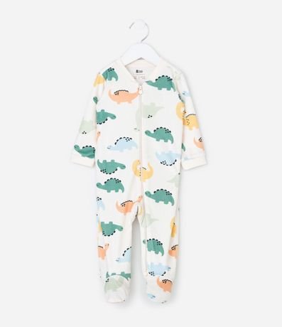 Mono Infantil con Estampado de Dinosauros – Talle RN a 24 Meses 2