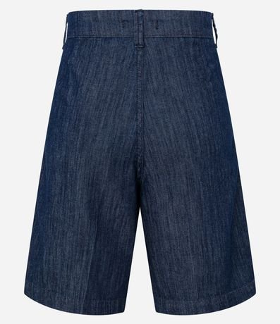 Bermuda Cintura Alta en Jeans con Cintura Sastre 6