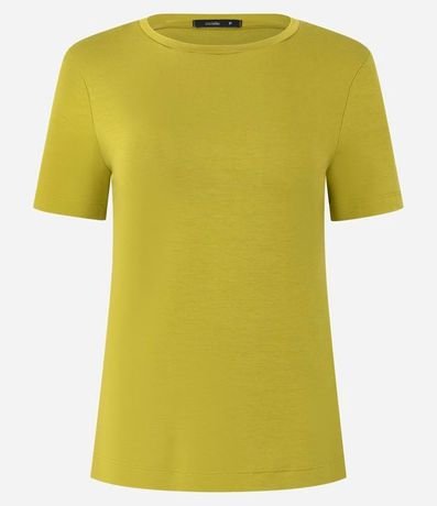 Blusa Básica en Viscosa con Escote Redondo 1