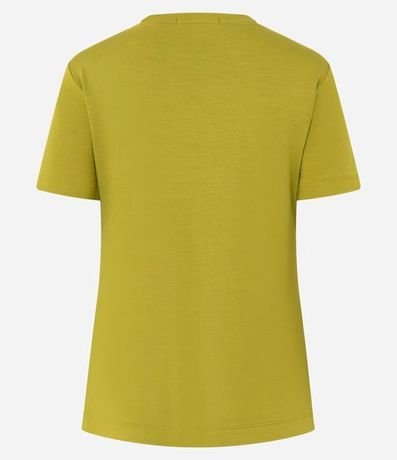 Blusa Básica en Viscosa con Escote Redondo 2